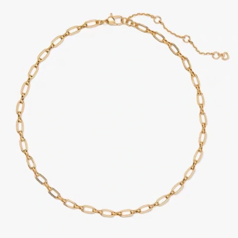 $98 Kate Spade One In A Million Chain Charm Necklace